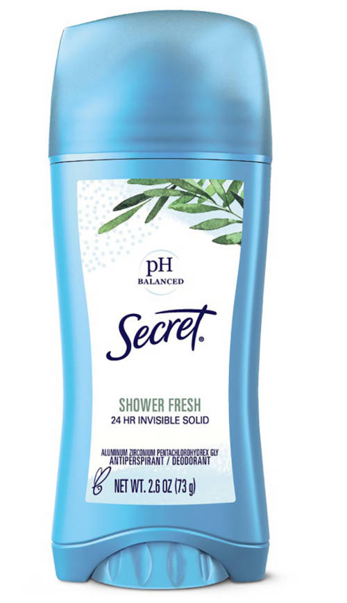 Secret Shower Fresh Deodorant, 2.6 oz