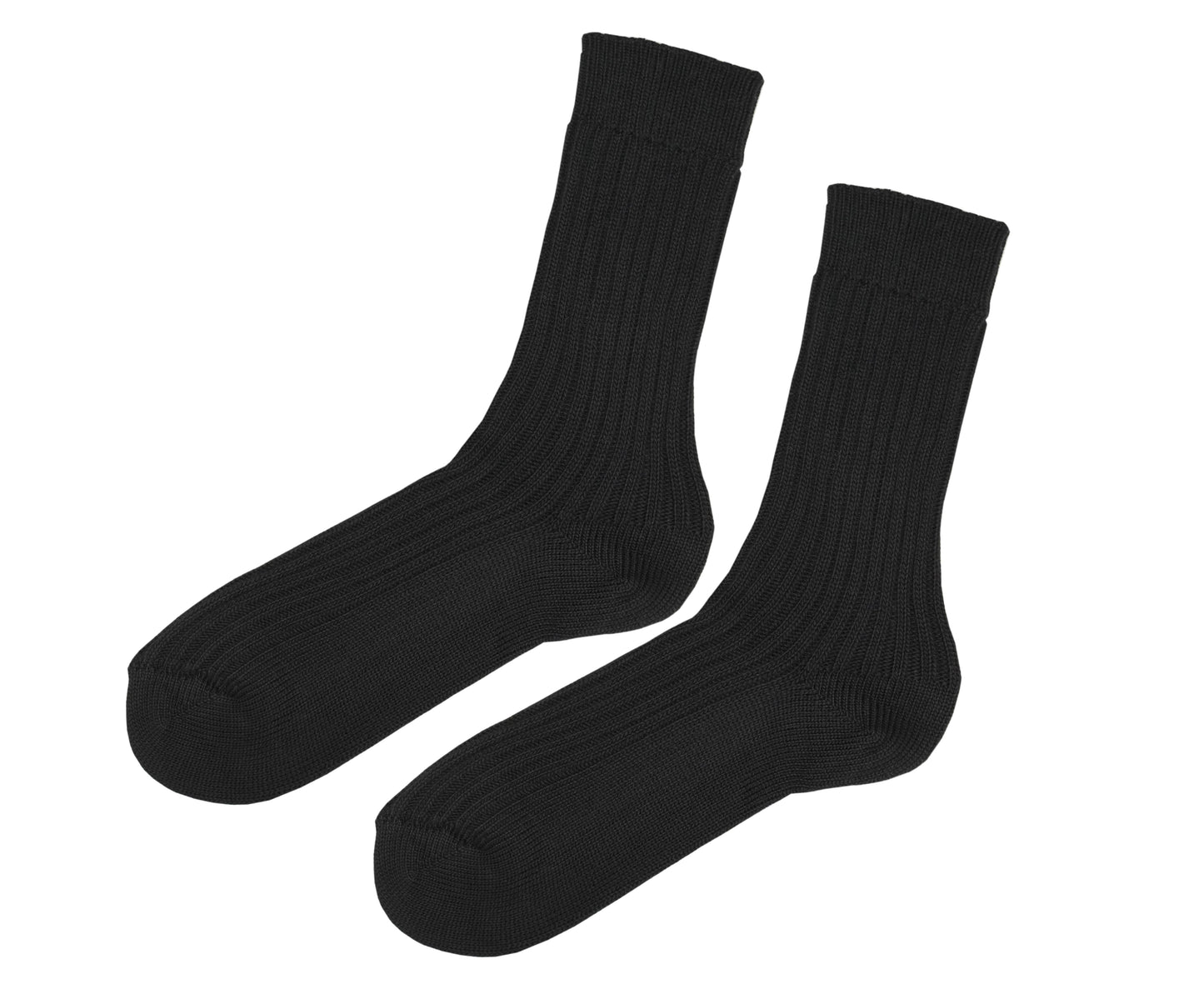 100% Organic Cotton Men's Boot Socks. 1 Pair. Made in Italy.