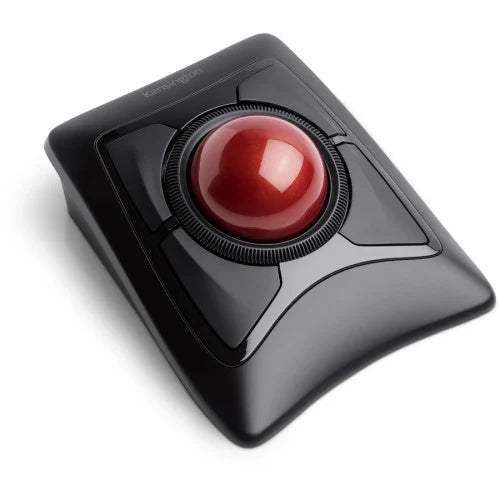 Kensington Expert Mouse® Wireless Trackball DiamondEye - Wireless - Bluetooth/Radio Frequency - Black - USB - Scroll Ring - 4 Button(s) - Symmetrical - 1 Each (72359)