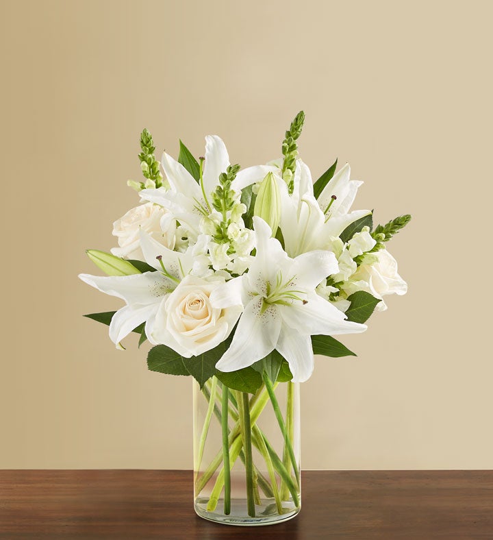 Classic All White Arrangement
