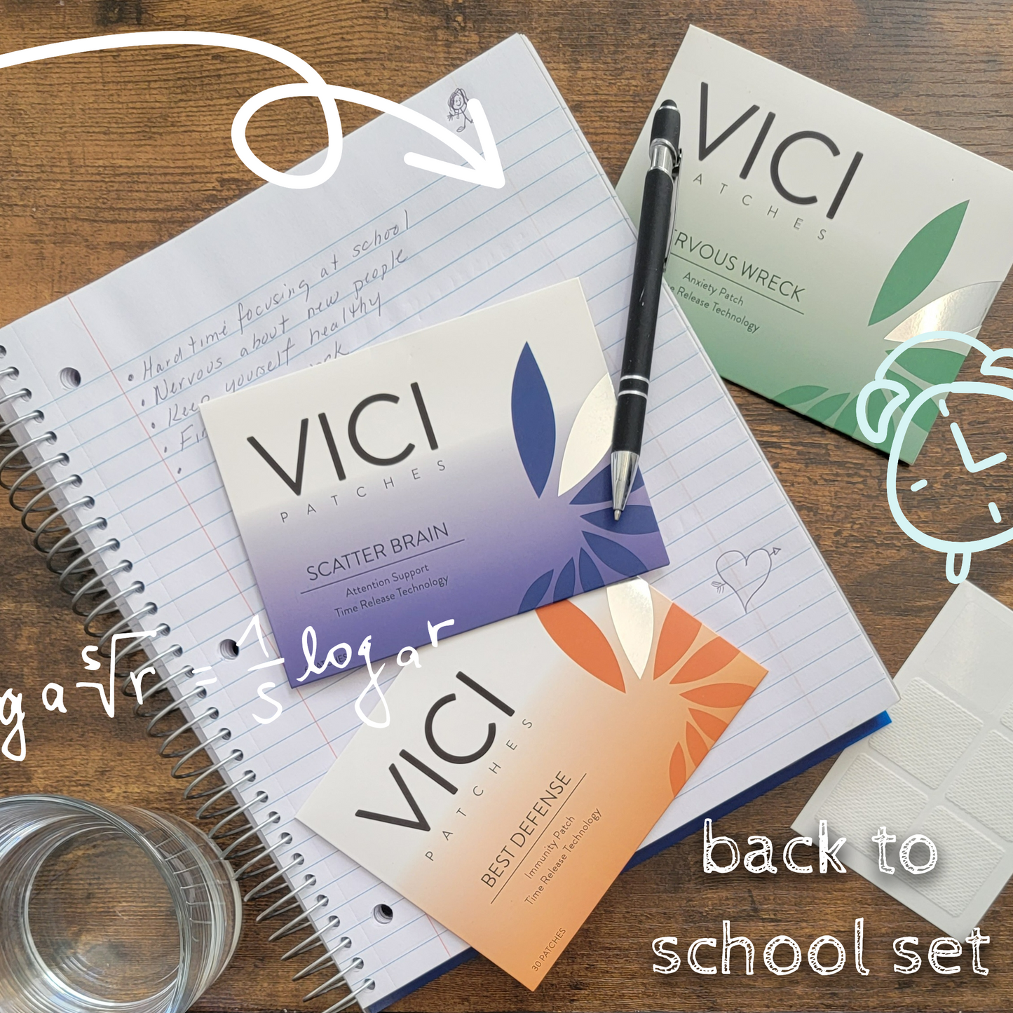 Back To School Concentration Patch for Kids!