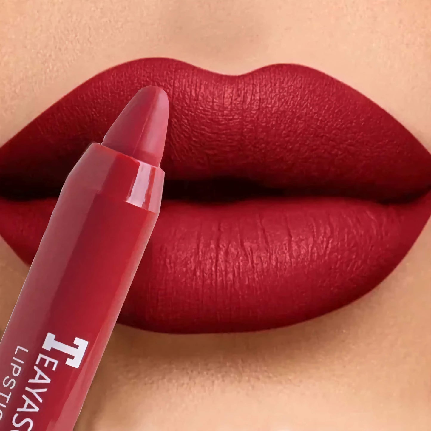 12 Colors Velvet Matte Lipstick Pen Waterproof Lasting Nude Crayon