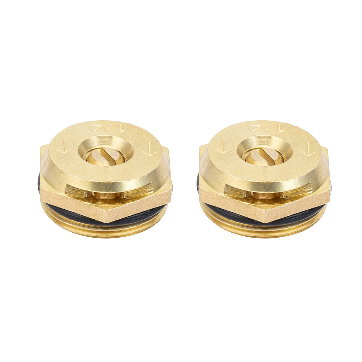 Brass Flush Head Quarter Pattern Sprinklers Nozzles (2-pack) 53052
