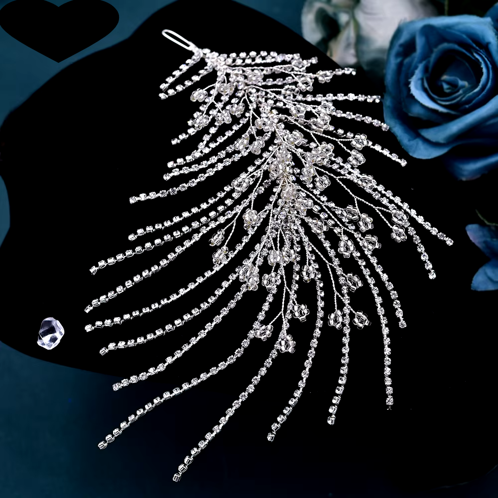 Bridal or Pageant Headband Crystal Rhinestone Tiara