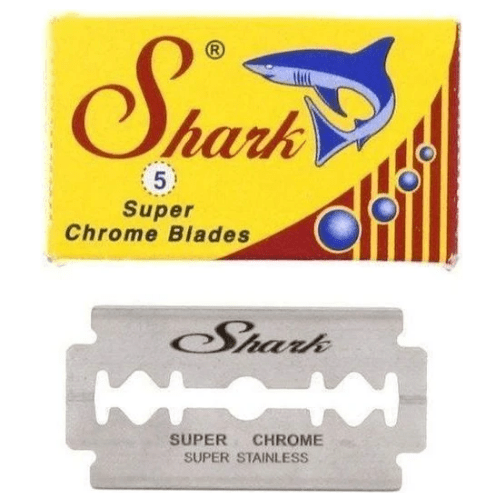 Shark Super Chrome Double Edge Razor Blades 5 Pack