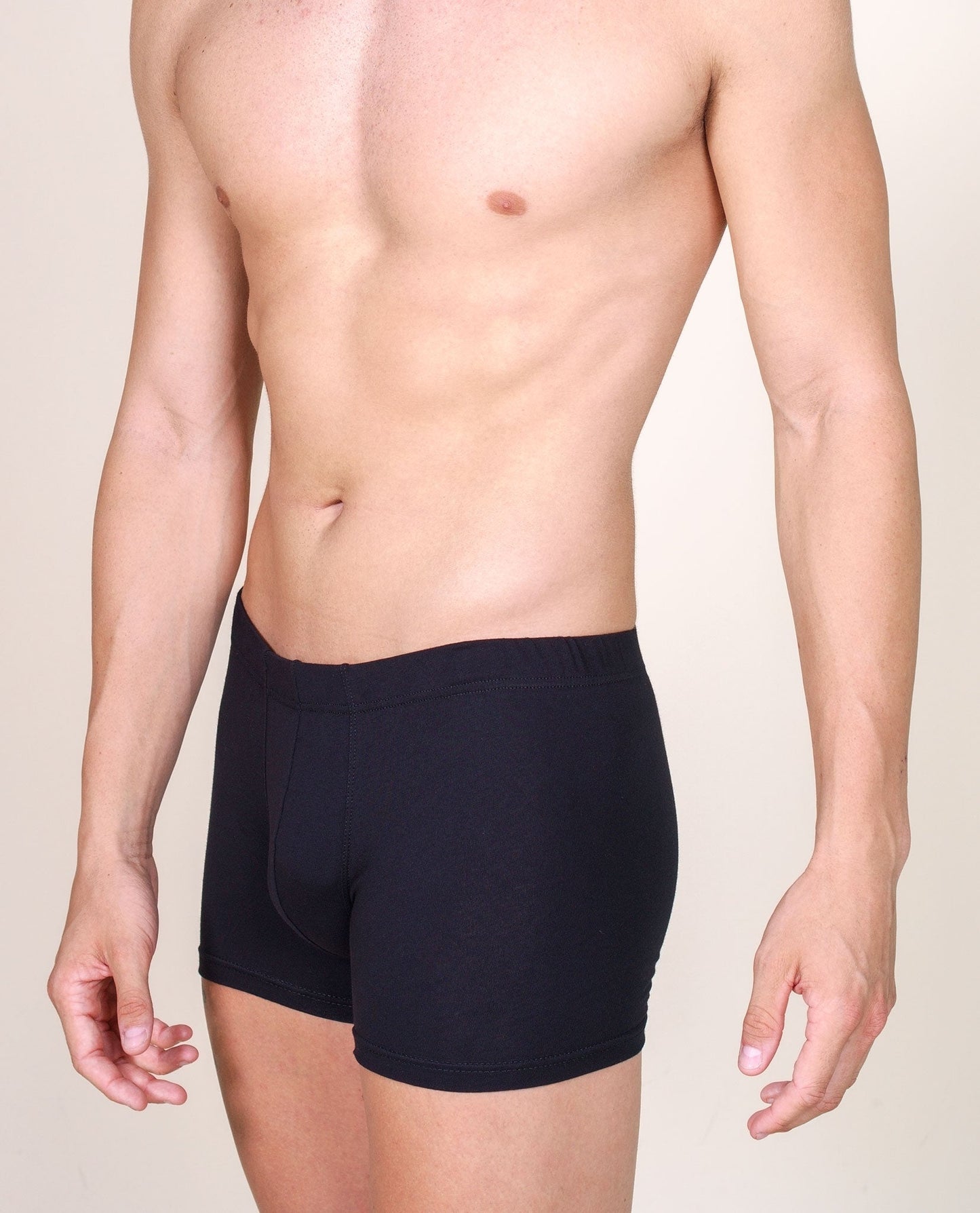 BASIC COTTON Premium Quality Italian Underwear Cotton Men's Boxers Without Fly. Proudly Made in Italy (984)