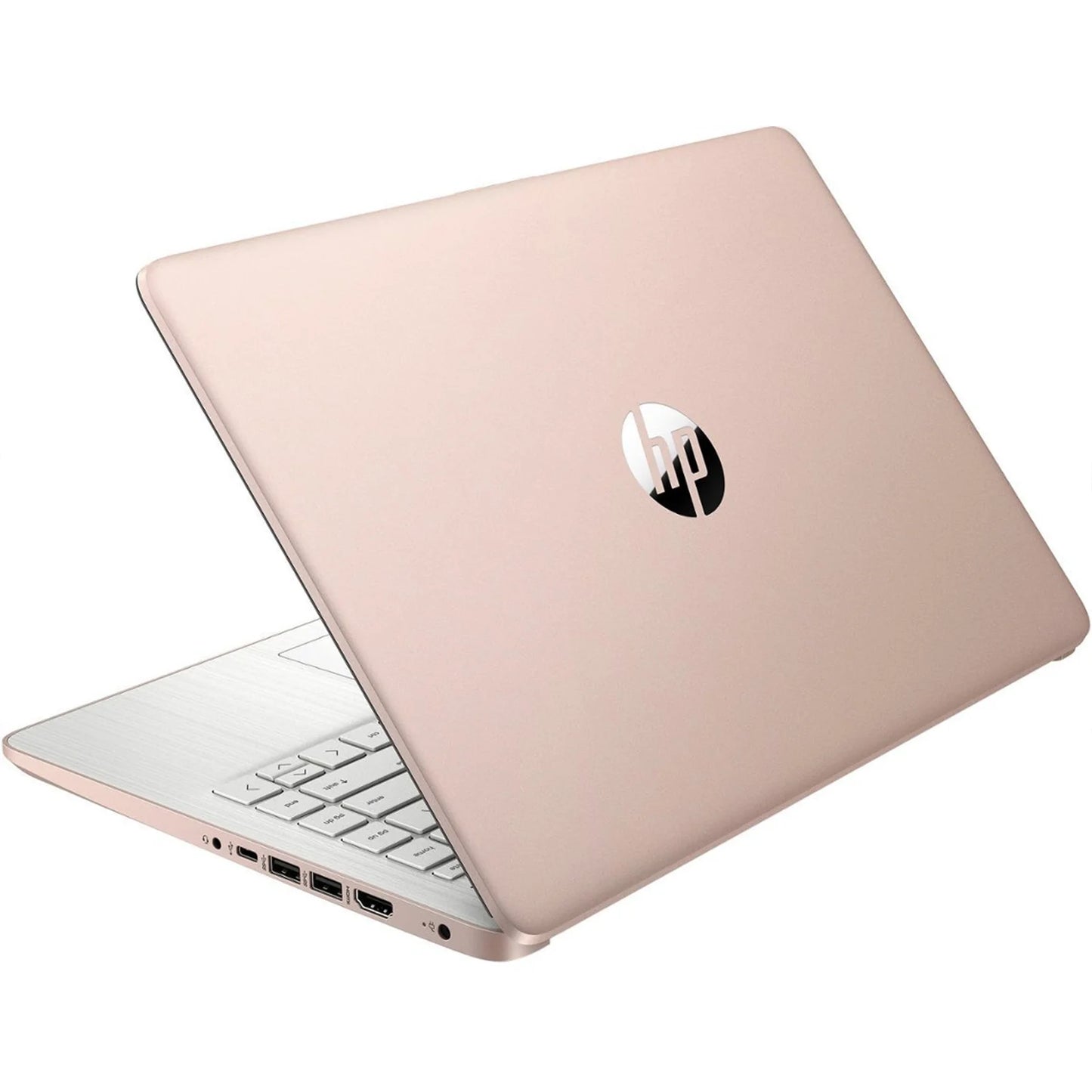Rose Gold HP 14" Business Laptop, Intel Celeron