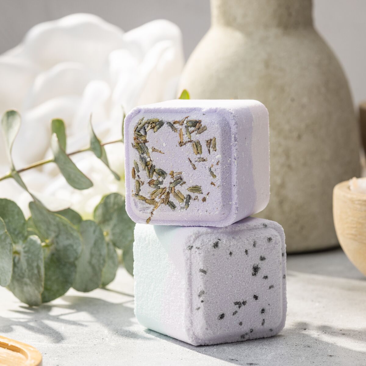 Earthy Shower Steamer Gift Box – 5 Natural Steamers