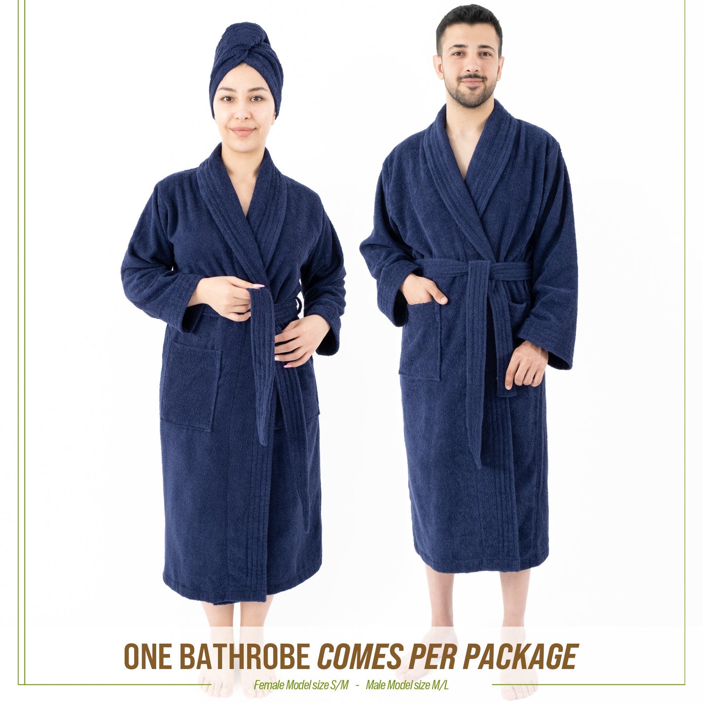 American Soft Linen, 100% Cotton Robes for Women and Men, Soft Lightweight Unisex Couple Turkish Bathrobes Wholesale