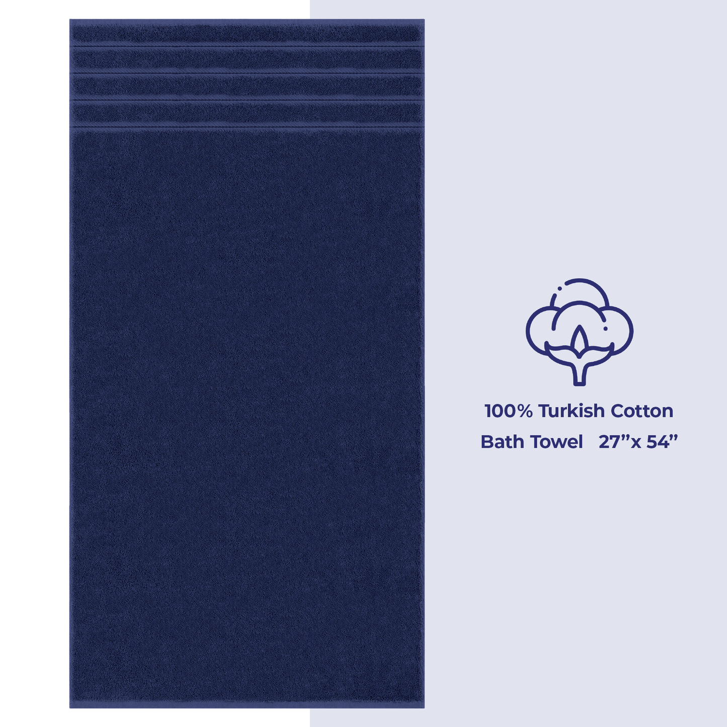 Single Piece - Create Your Set - 100% Cotton Turkish Towels with 20 Different Colors
