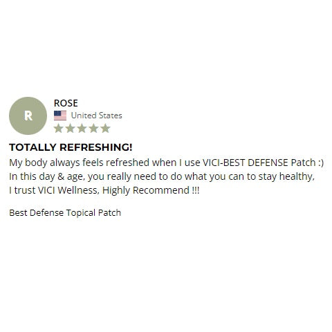 Best Natural Defense Topical Body Patch