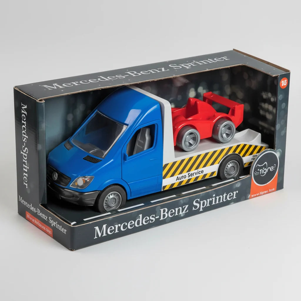 "Mercedes-Benz Sprinter", Collectable Trucks, Tow Truck Blue