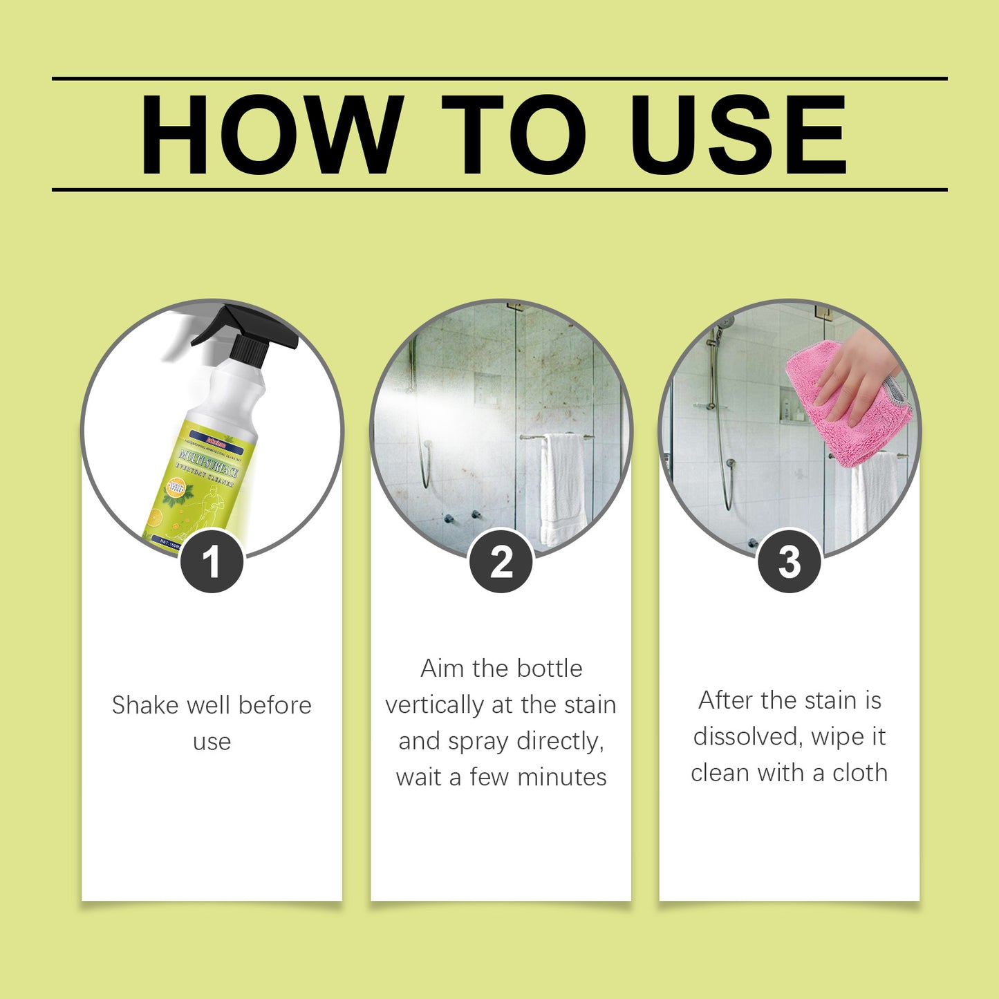 Decontamination Cleaner Kitchen Oil Decontamination Cleaner Decontamination Cleaner Household Multi-Purpose Mild Spray