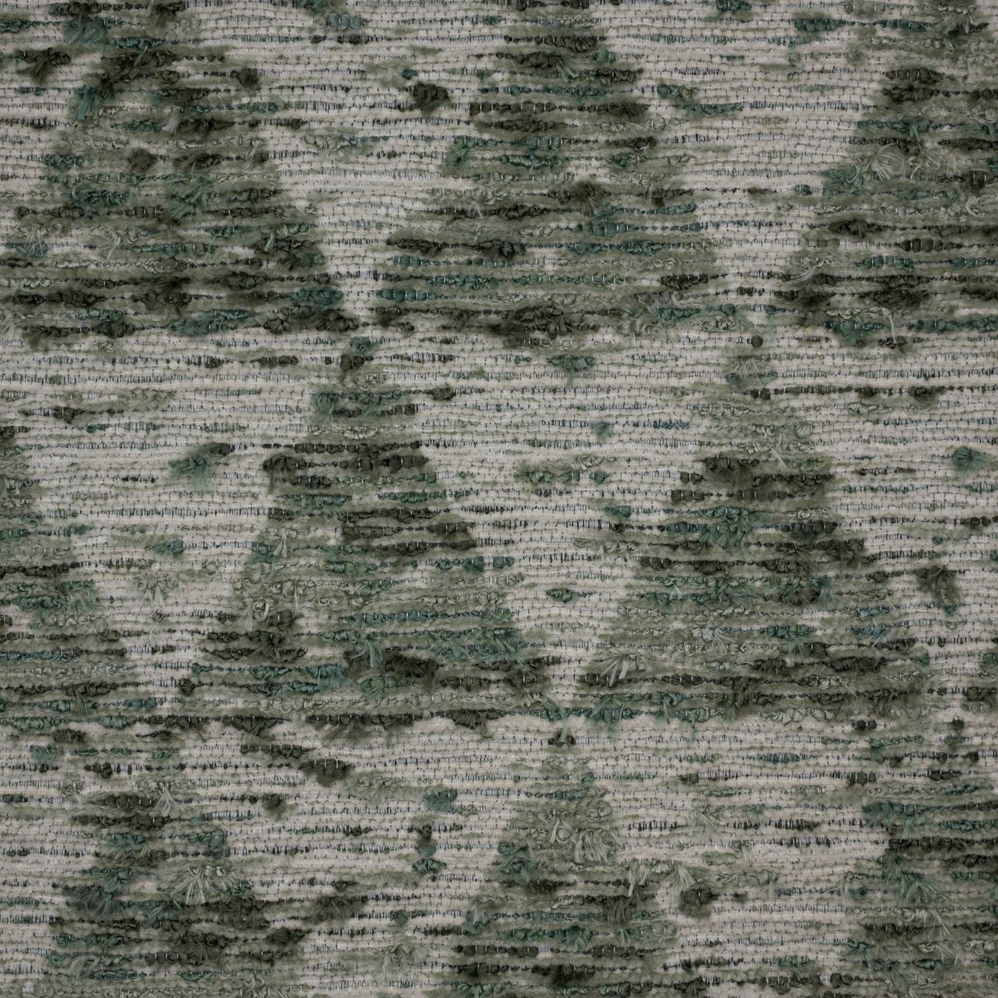 DENALI - TEXTURAL GEOMETRIC JACQUARD CHENILLE ORGANIC UPHOLSTERY FABRIC BY THE YARD