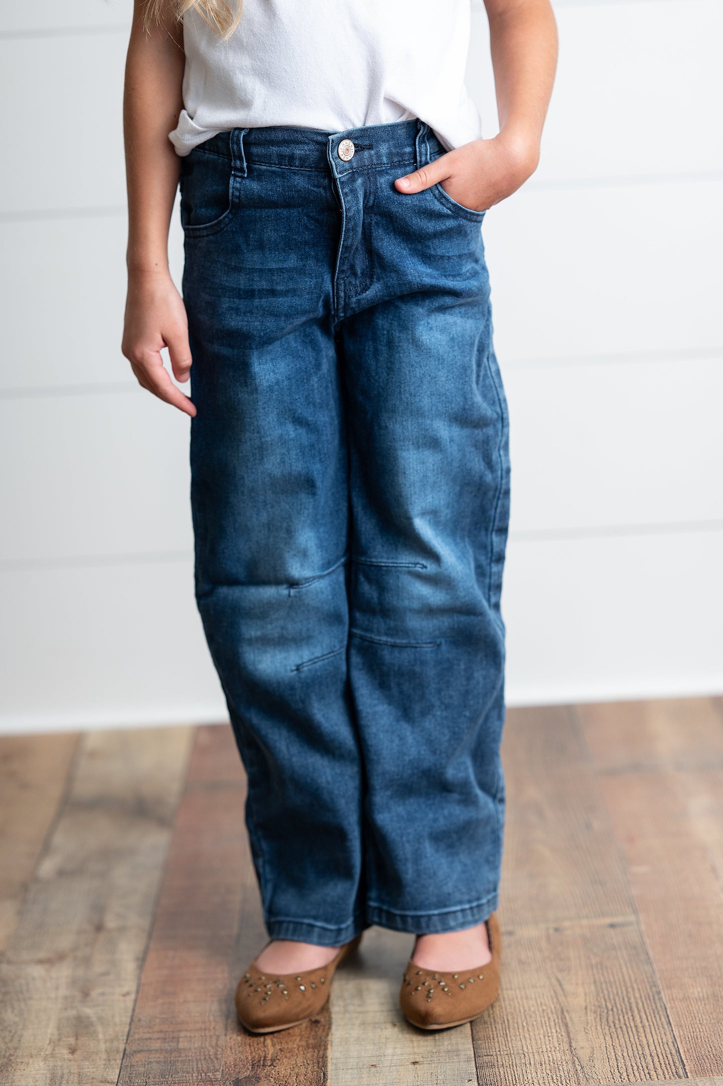 Wide leg Denim Jeans