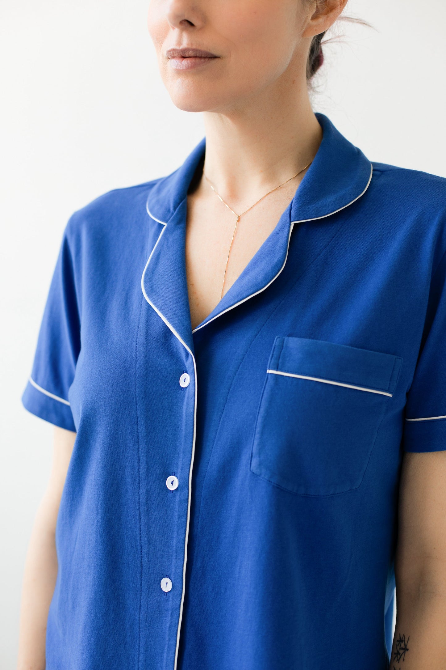 Classic Luxury Capri Pajamas in Brushed Pima Cotton