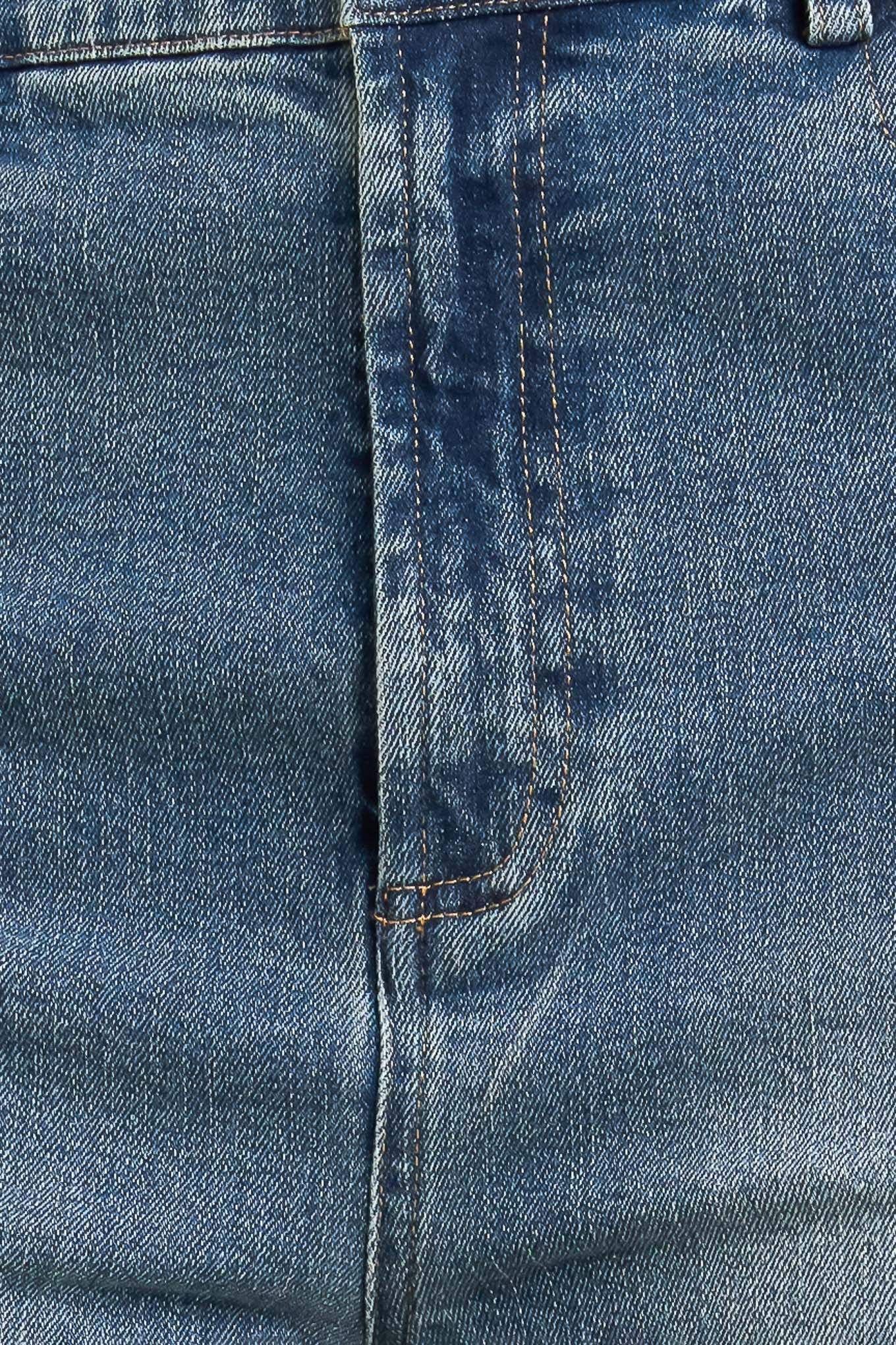 NO SECOND THOUGHT WASHED DENIM PANTS