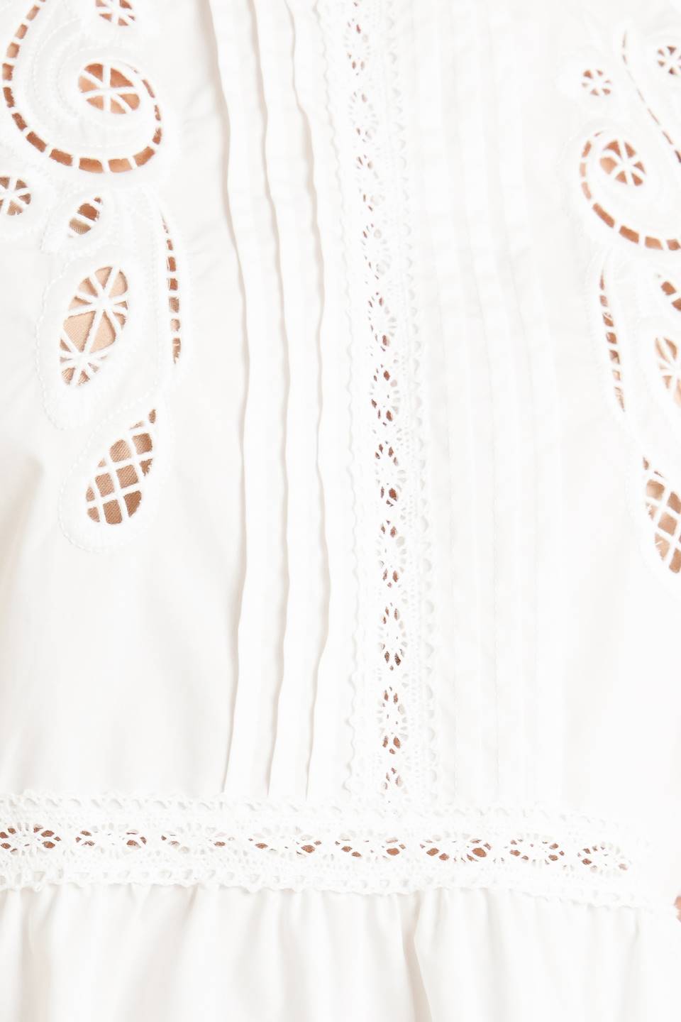 SILENT MORNING WOVEN TOP