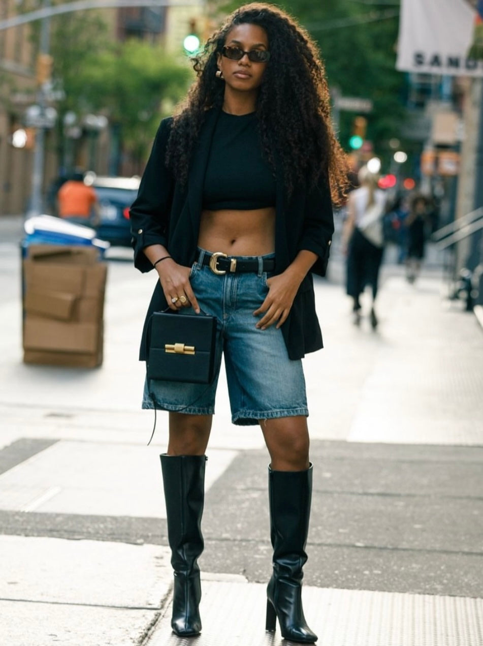THE NINA CIGAR BOX HANDBAG
