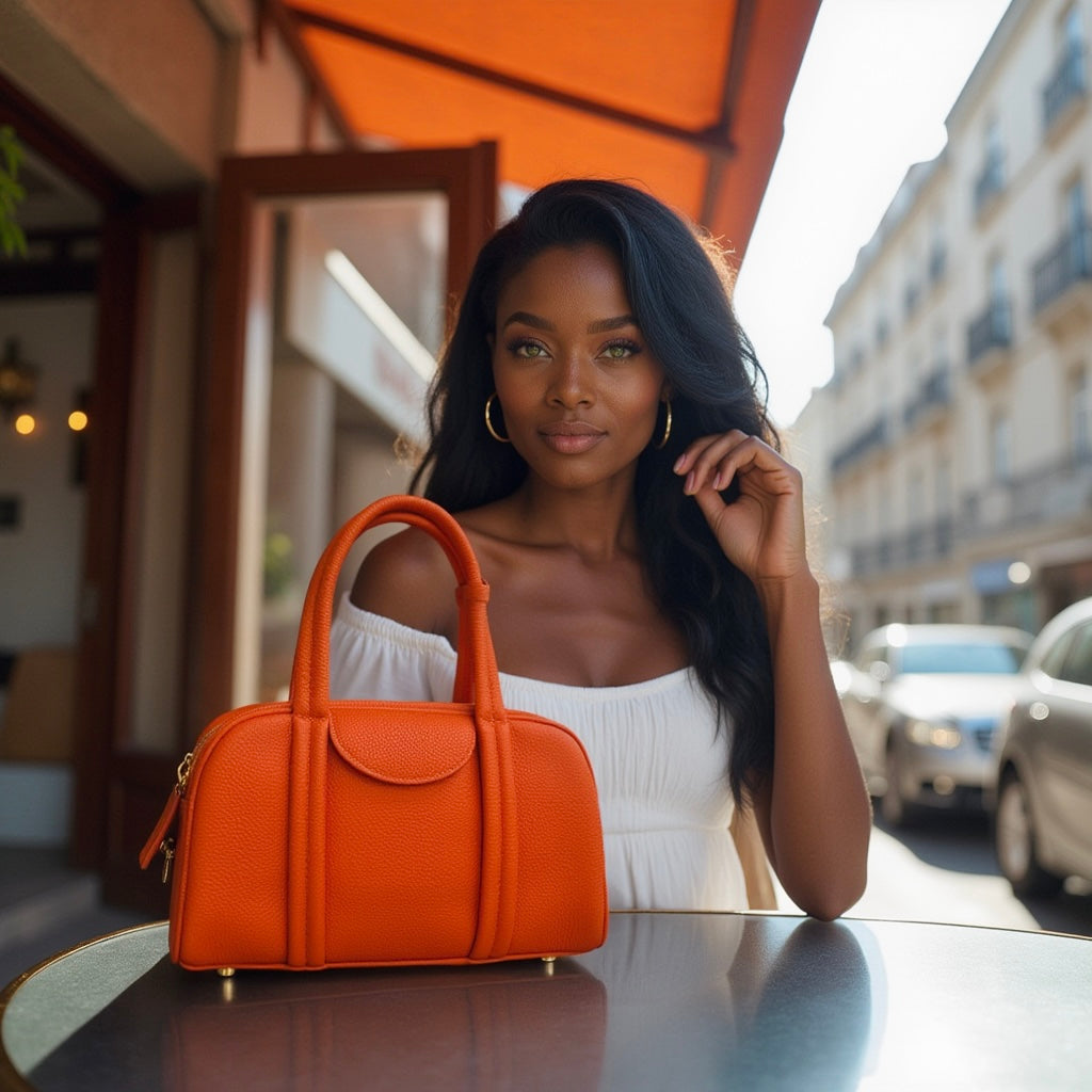 THE HAZEL BOSTON HANDBAG