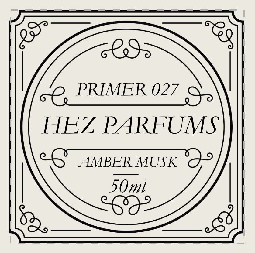 Primer 027 (Fragrance Enhancer) – AMBER MUSK