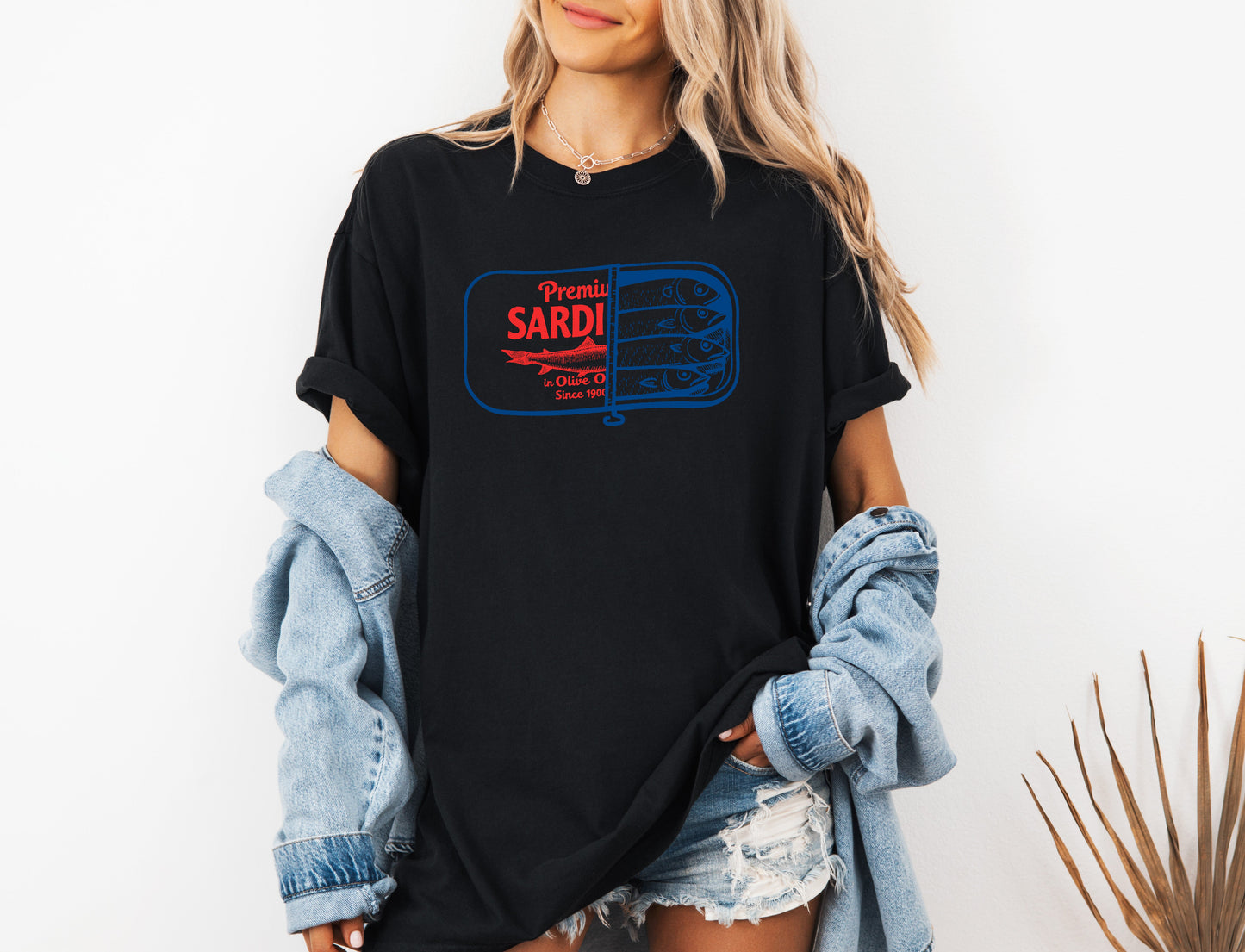 Sardines Can Salmon Fish Nature Camping Hiking Comfort Colors T Shirt