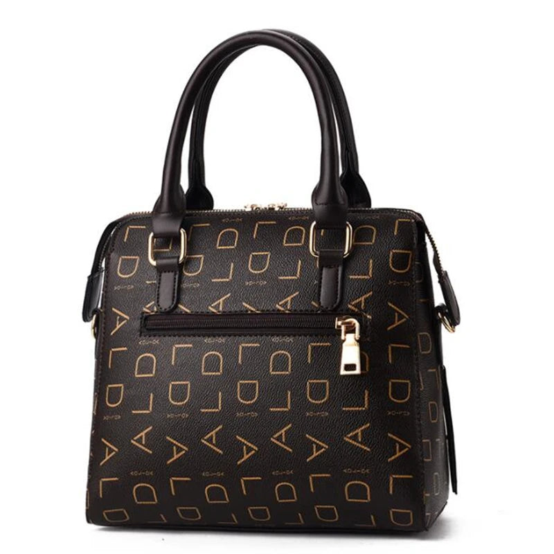 Luxury Leather Tassel Top-Handle Bag