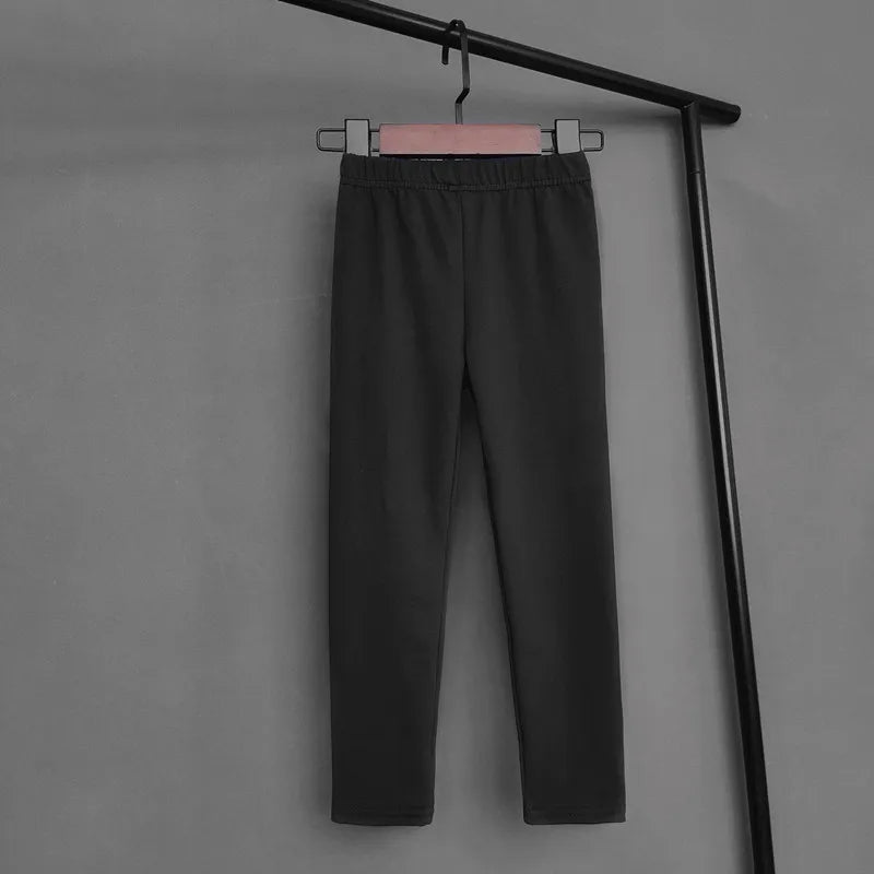 Solid Color Pants For Girls Stretch Skinny Leggings
