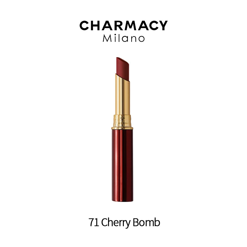 CHARMACY Waterproof Velvet Lipstick 16 Colors Long-Lasting Matte Water-Resistant