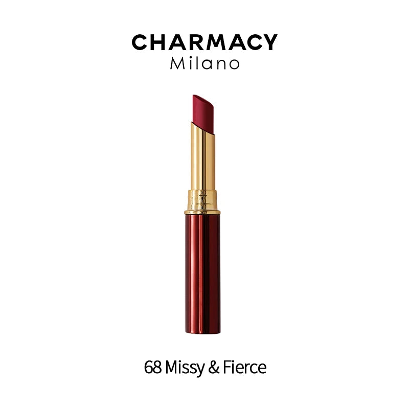 CHARMACY Waterproof Velvet Lipstick 16 Colors Long-Lasting Matte Water-Resistant
