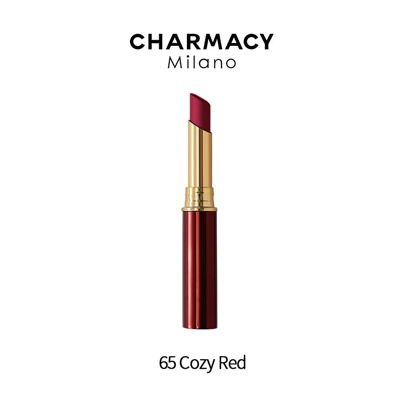 CHARMACY Waterproof Velvet Lipstick 16 Colors Long-Lasting Matte Water-Resistant