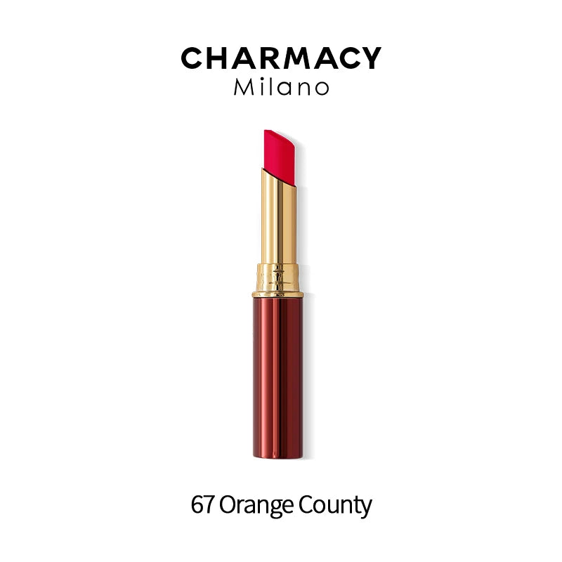 CHARMACY Waterproof Velvet Lipstick 16 Colors Long-Lasting Matte Water-Resistant
