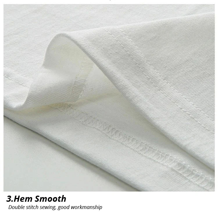 Summer 100% Cotton Regular-Fit Women Crew Neck Basic White T-Shirts