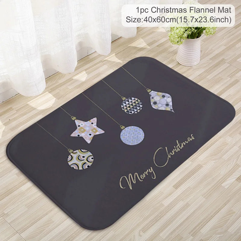 Christmas Decor Santa Claus Door Mat