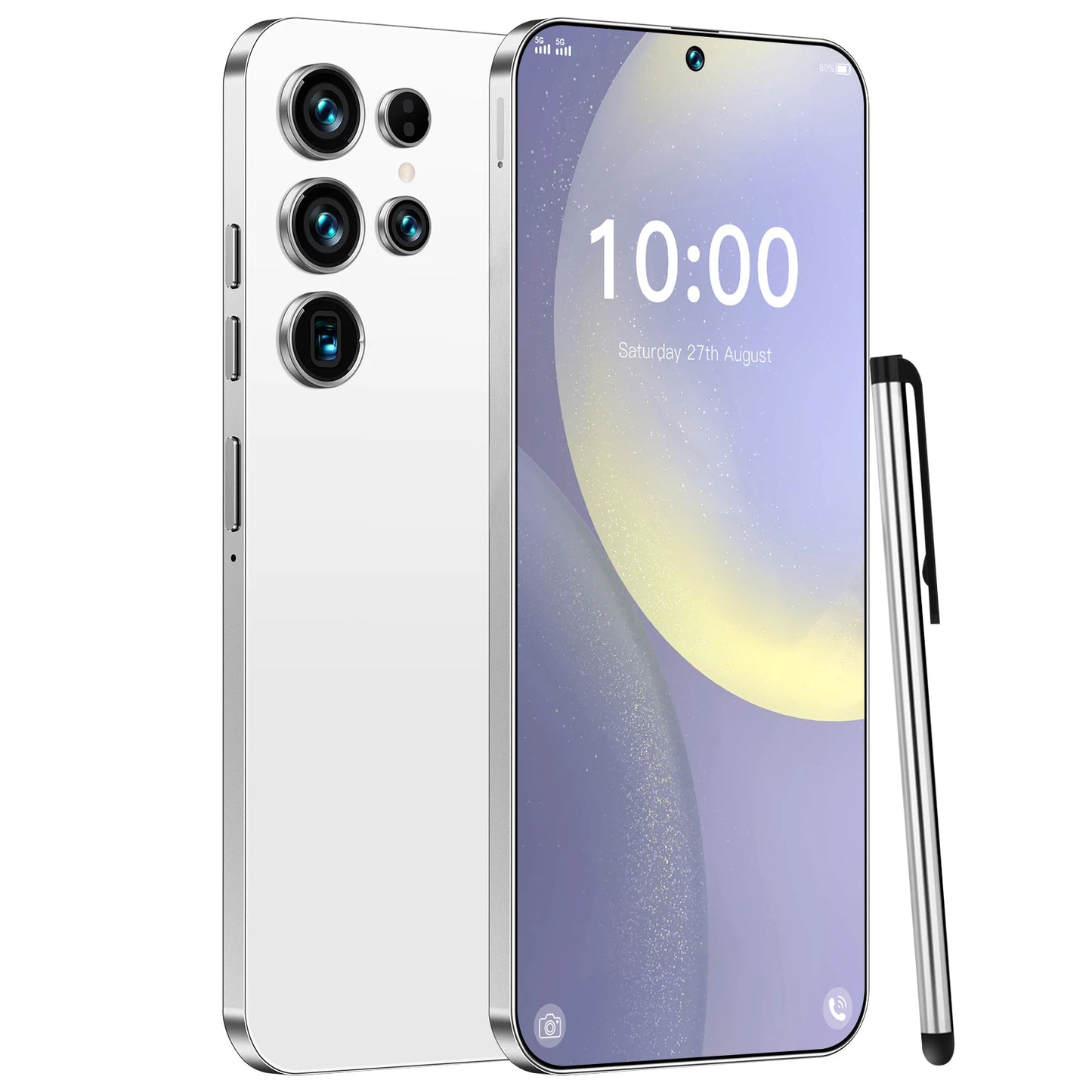 2025 New Original S26 Ultra Smartphones 16GB+1TB 5G Dual SIM Mobile Phone with HD Face Unlock Android 14 Deca Core CPU Spanish