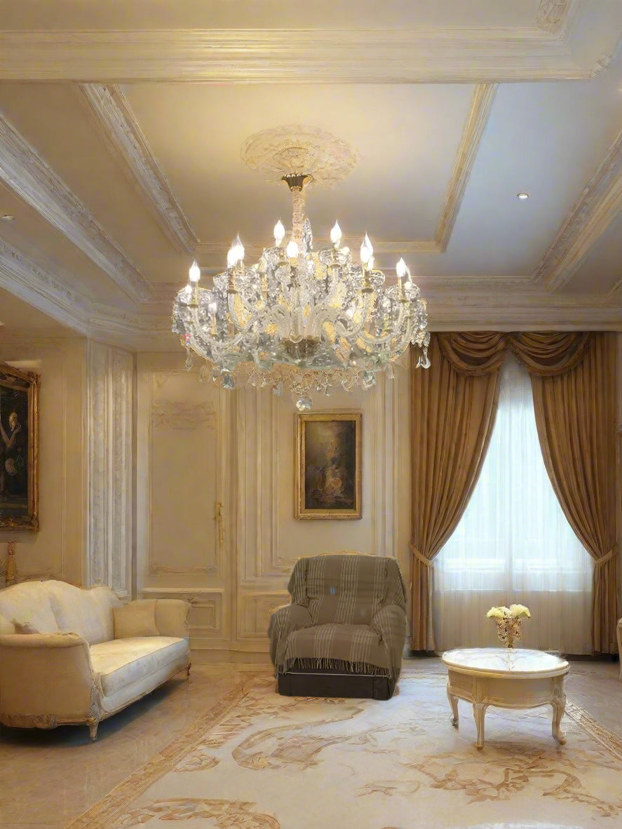 Modern Luxury Crystal Led Chandelier
