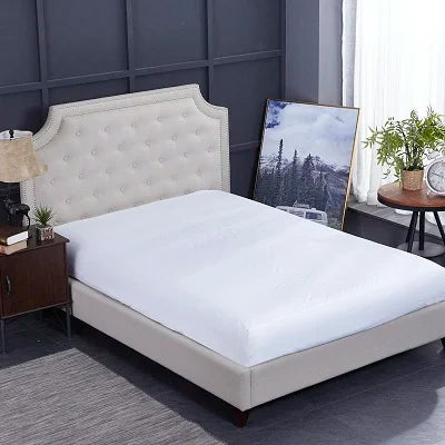 Gold and Blue Embroidery Satin Comforter Cover 4/6/10Pcs Bedding set