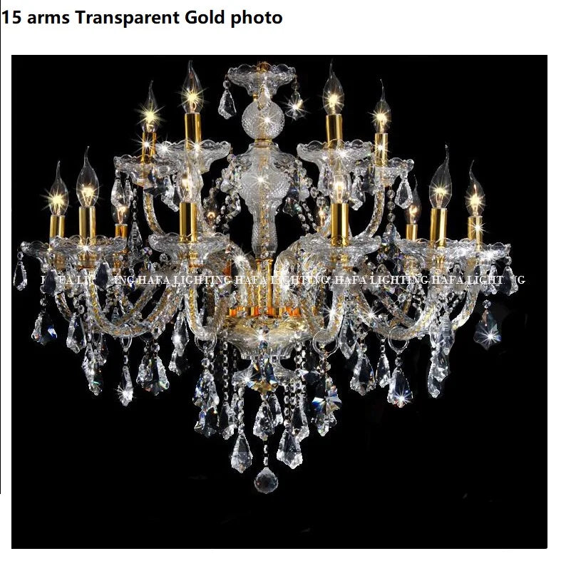 Modern Luxury Crystal Led Chandelier