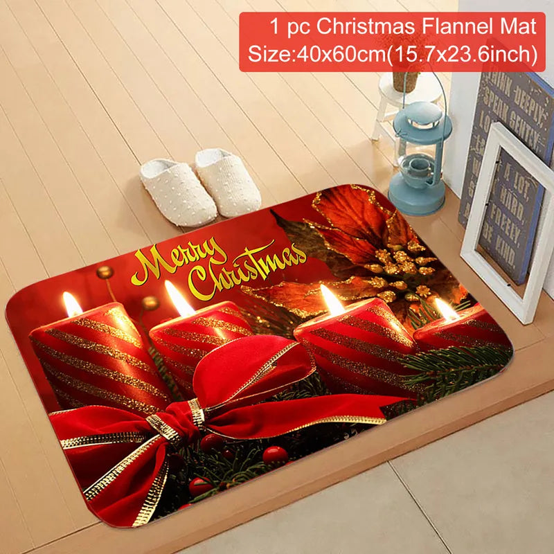 Christmas Decor Santa Claus Door Mat