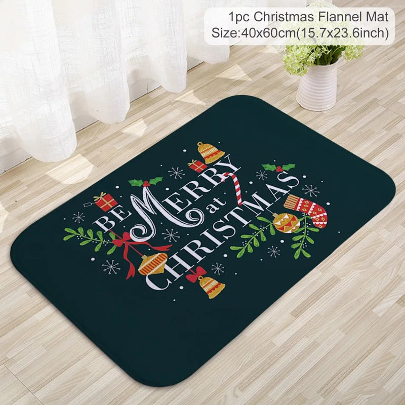 Christmas Decor Santa Claus Door Mat