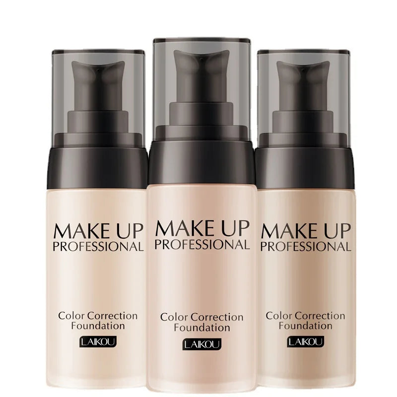 Makeup Base Face Liquid Foundation BB Cream Concealer Moisturizer Oil-control Whitening Waterproof 40g