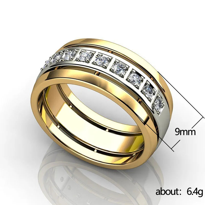 Eternity Couples Rings for Women/Men Wedding Anniversary