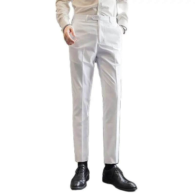 Men's Formal Dress Trousers, Asian Size Man Slacks