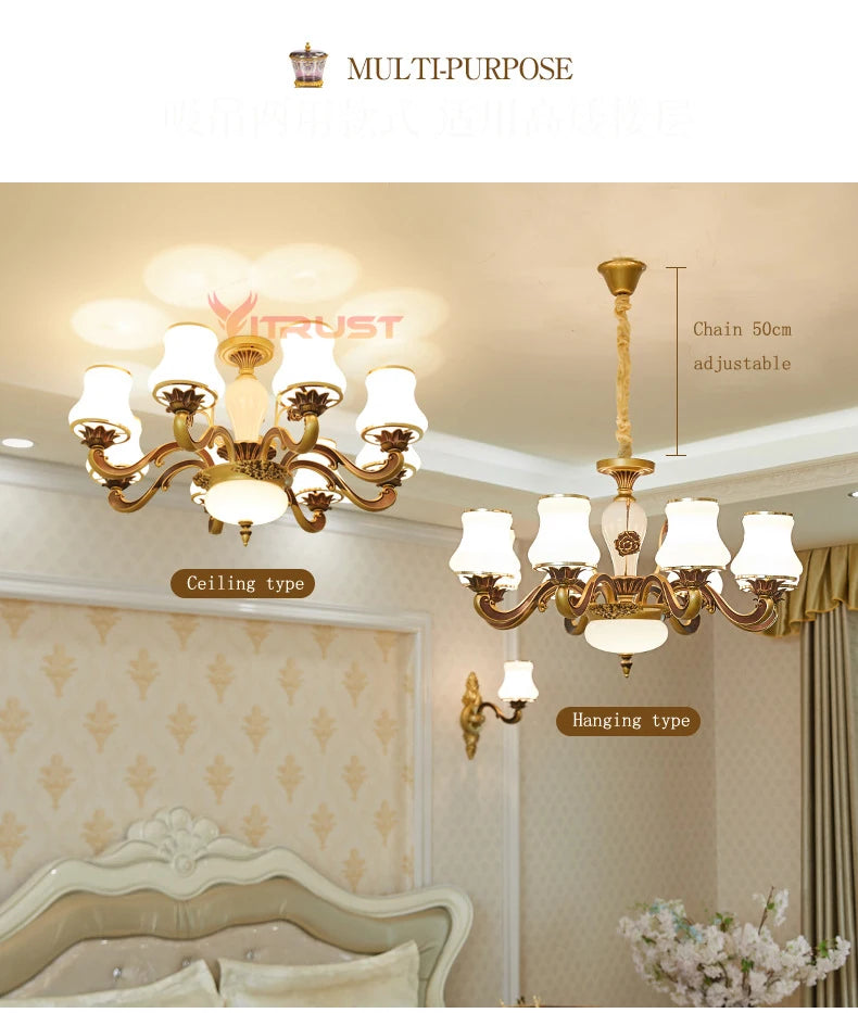 Modern LED Hanging Ceiling Chandeliers Lighting Fixture