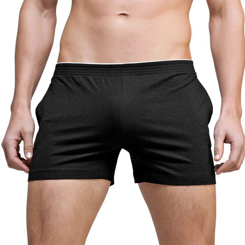 Superbody Breathable Men's Underwear Boxer Shorts Men Pajamas Soft Comfortable Shorts Men Boxers Lounge Sleep Wear