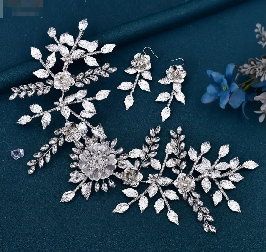 Luxury Wedding Bridal Rhinestone Headdress Hair Accessories
