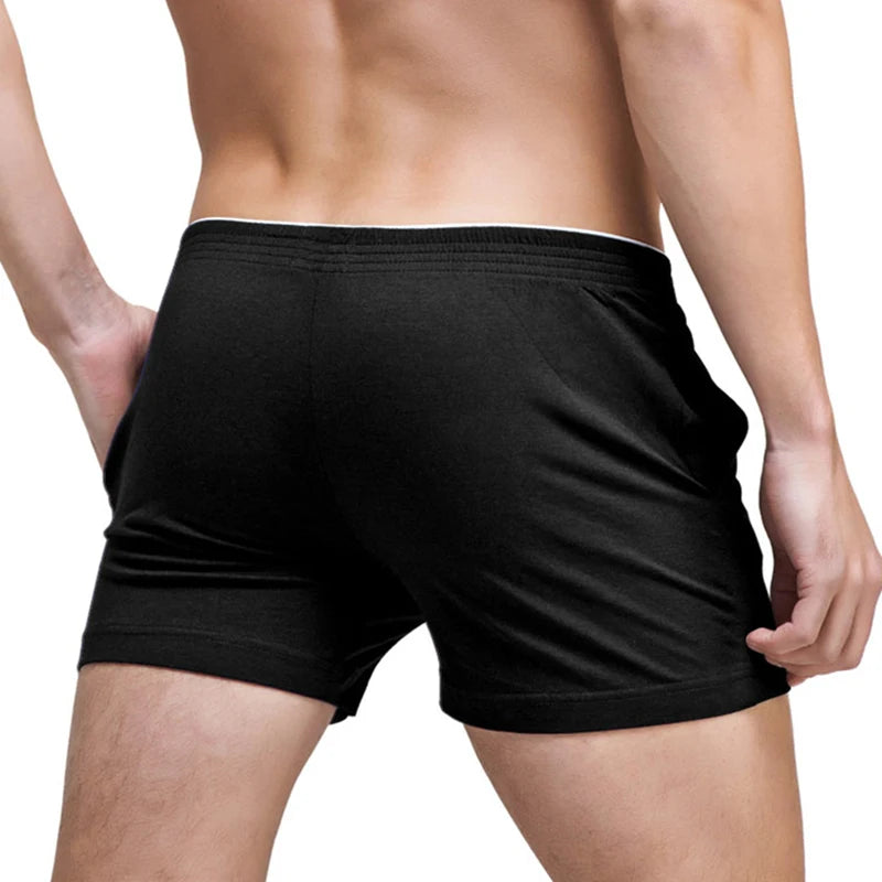 Superbody Breathable Men's Underwear Boxer Shorts Men Pajamas Soft Comfortable Shorts Men Boxers Lounge Sleep Wear