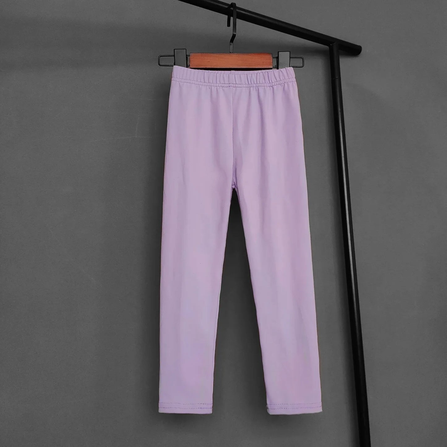 Solid Color Pants For Girls Stretch Skinny Leggings