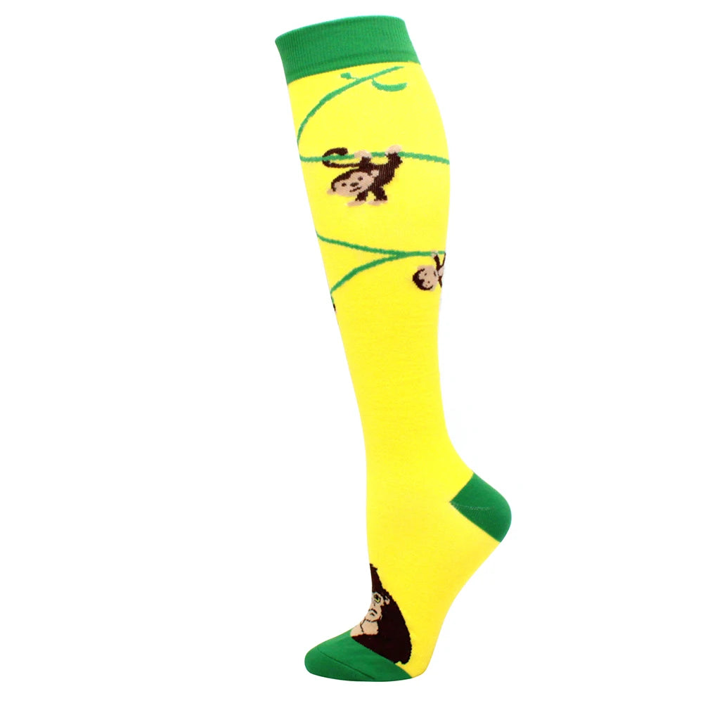 Running Compression Stockings Pressure Nursing Socks For Edema, Diabetes, Varicose Veins, Blood Circulation Sports Socks