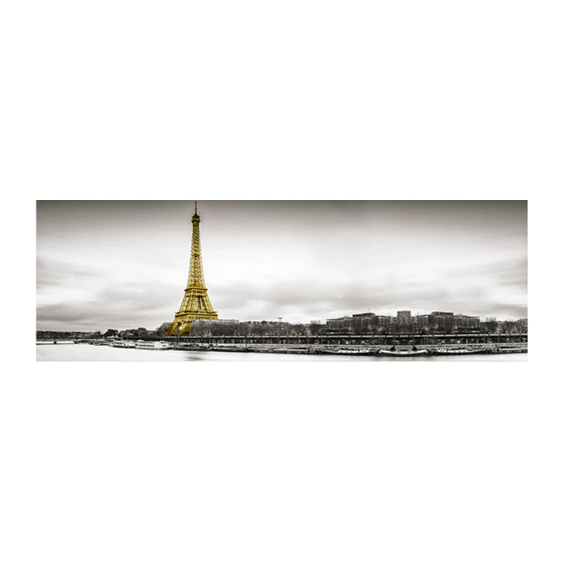 Beach Sunset Landscape Canvas Print